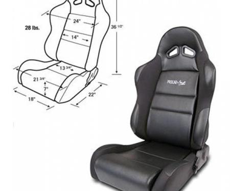 Firebird Bucket Seat, Sportsman Series, Left, 1967-1992