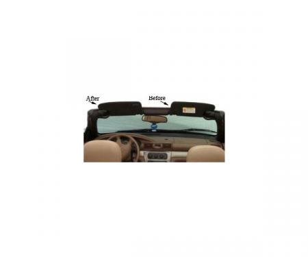 Corvette Sunvisor Label Covers, 1997-2004