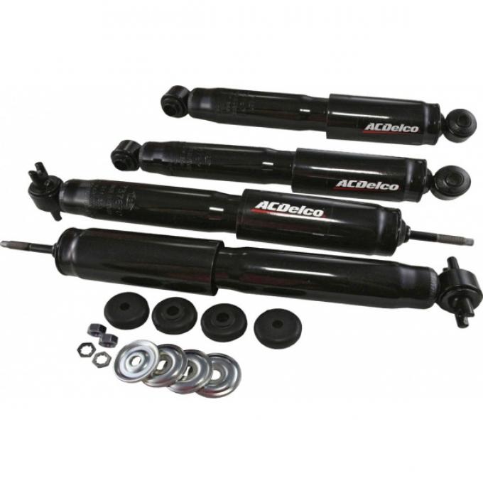 Corvette "Reactek" Shock Absorbers, Gas, Front & Rear, ACDelco, 1984-1987