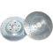 Camaro Rotor, Baer Sport, Slotted, Crossdrilled, Zinc Plated , Front, SS Model, 2010-2013