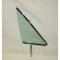 Full Size Chevy Vent Glass Assembly, Left, Green Tinted, Impala Hardtop & Convertible, 1963-1964