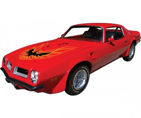 Firebird Decal Set, Without Hood Bird, Trans Am, 1973-1978