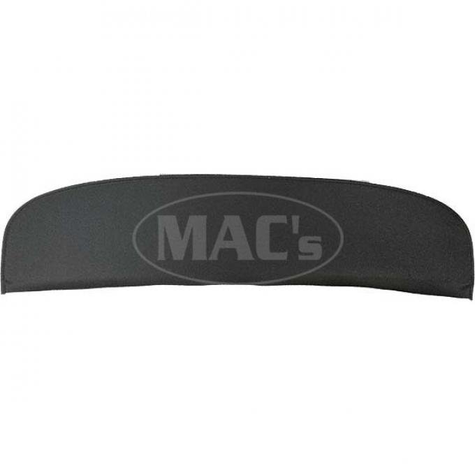 Rear Window Package Tray - Black - Vinyl Covered - Ford Victoria - Body Style 60B - Ford Crown Victoria - Body Style 64A or 64B
