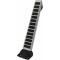 Ford Thunderbird Accelerator Pedal, Rubber, With Stainless Trim, 1963-64