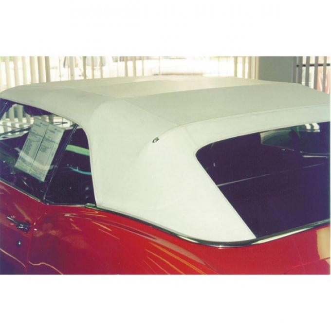 Camaro Convertible Top, With Fixed Plastic Window, 1967-1969