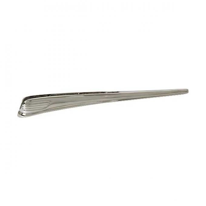 Center Hood Ornament - Die Cast - Chrome - Without Plastic Insert - Ford Passenger