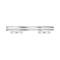 Model A Ford Running Board Trim Set - Zinc - 8 Pieces - 1930 Only