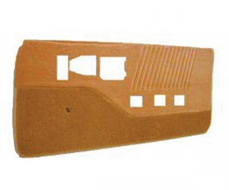 Camaro Door Panels, With Cut-Pile Carpet, Velour, Unassembled, 1986-1992