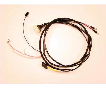 Nova Engine Wiring Harness, V8, With Warning Lights, 1962-1966