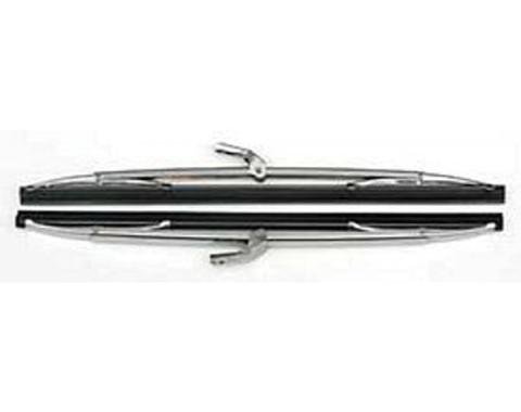Full Size Chevy Windshield Wiper Blades, Electric Style, 1958