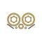 Model A Ford Rear Axle & Universal Joint Gasket Set - 9 Pieces