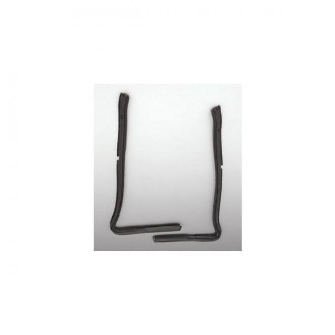 Corvette Weatherstrip, Coupe Door Vent Front, Left, USA, 1963-1967