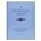 Chevrolet Accessories Installation Manual, For Cars And Trucks, 1966