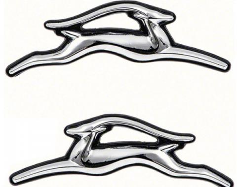 Full Size Chevy Door Panel Emblems, Impala, 1970-1972