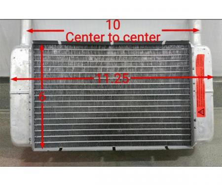 Chevy Truck Heater Core, For Trucks Without Air Conditioning, 1967-1972