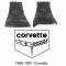 Legendary Auto Interiors Ltd Rubber Floor Mats, With C3 Logo| 25-13329 Corvette 1980-1981
