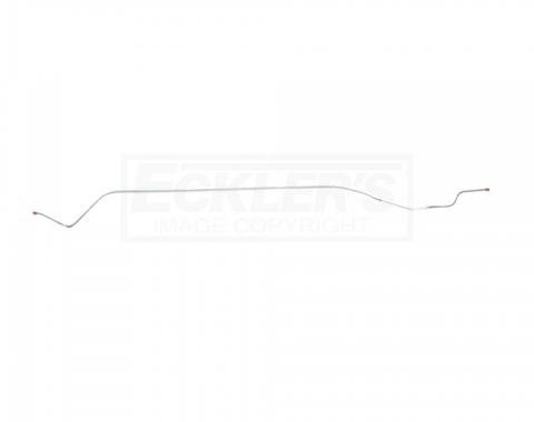 Corvette Front To Rear Brake Lines, Power Brakes, 3/16 Tubing, Stainless Steel, 1965