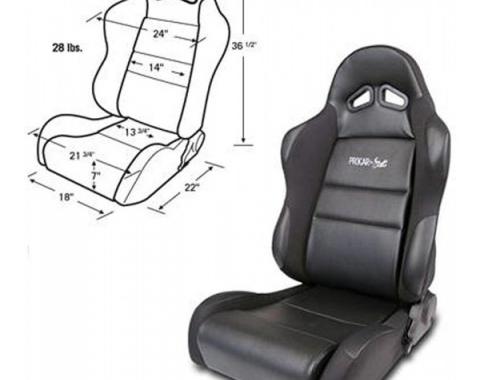 Firebird Bucket Seat, Sportsman Series, Right, 1967-1992