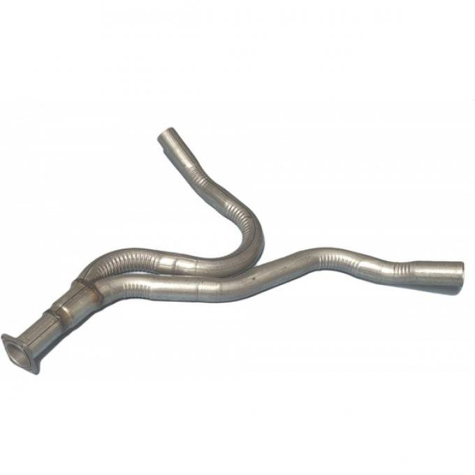 Corvette Exhaust Pipe, Rear Y Aluminized (78 L82), 1978-1981