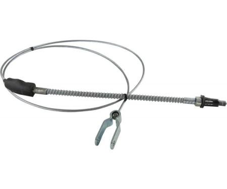 Chevy Truck Parking & Emergency Brake Cable, Rear, Half Ton, 1961-1962