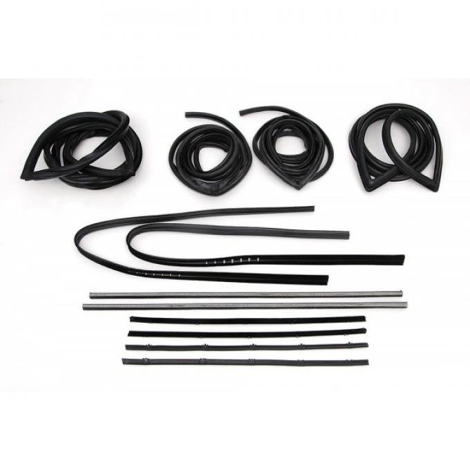 Chevy Truck Weatherstrip Kit, Standard, Without Chrome, 1967-1972