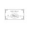 Ford Thunderbird Starter Decal, 352 V8, FAR-11001-A, 1956-60