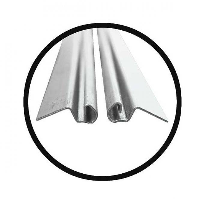 Inner Hood Hinge - Steel - 31-1/4 Long - Ford