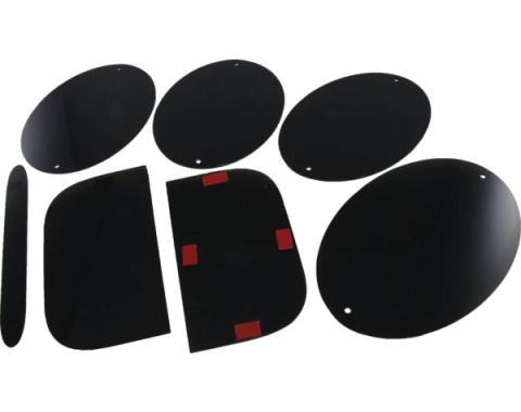 Corvette - Rear Light  Blackout Kit,  Acrylic, 1997-2004
