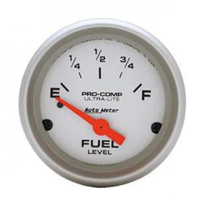 El Camino Gas Gauge, 0-30 Ohm, Ultra-Lite Series, AutoMeter, 1959-1987