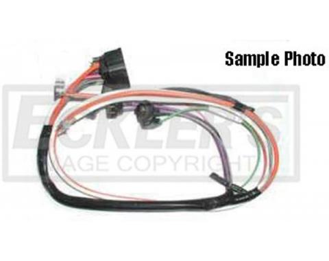Nova Console Wiring Harness, For Cars With Factory Gauges, 1968-1972