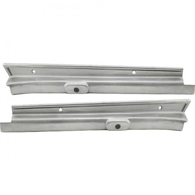 Model A Ford Windshield Vertical Garnish Mouldings - Steel - Coupe & Tudor