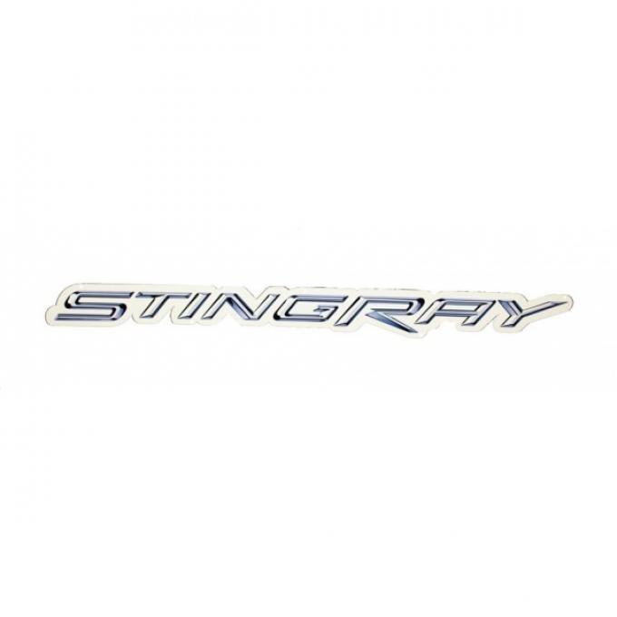 Corvette Metal Sign, C7 Stingray Script 32" X 3"