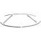 Firebird Windshield Molding Set, Coupe, 1967-1969