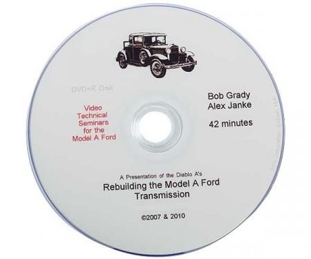Model A Technical Help DVD - Rebuilding A Transmission - 42Minutes