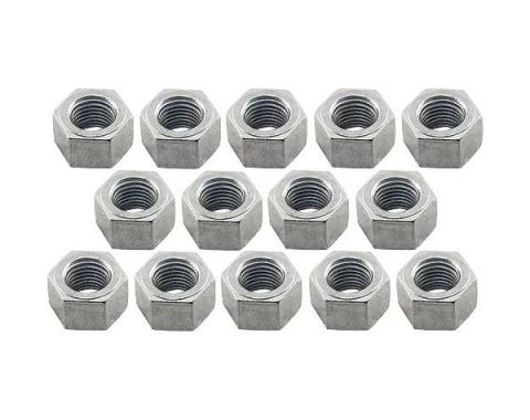 Cylinder Head Nut Set - 14 Pieces - Cadmium Plated - 4 Cylinder Ford Model B