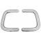 Full Size Chevy Rear Quarter Panel Cove Horseshoe Moldings, Impala, 1964