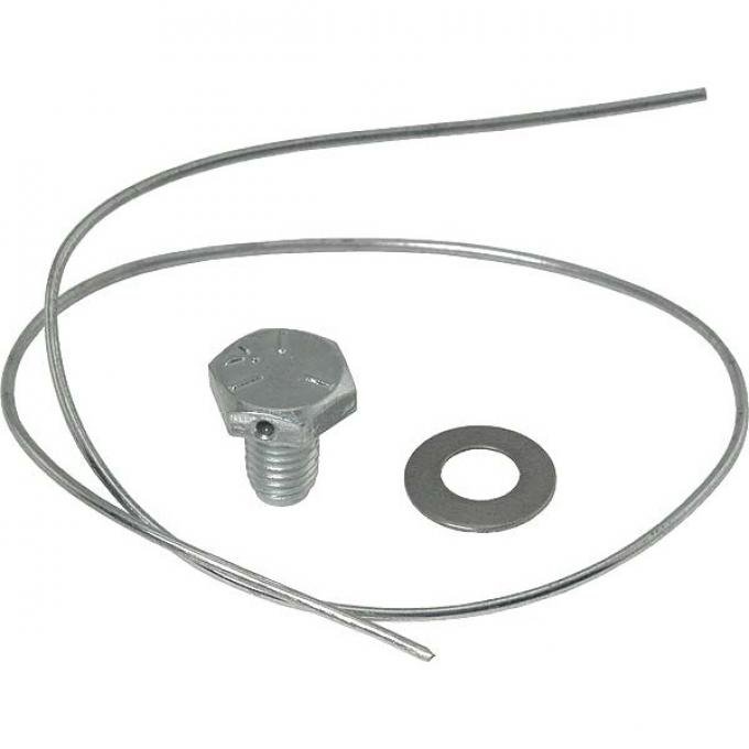 Hood Hinge Bracket Hardware Kit - 9 Pieces - Ford