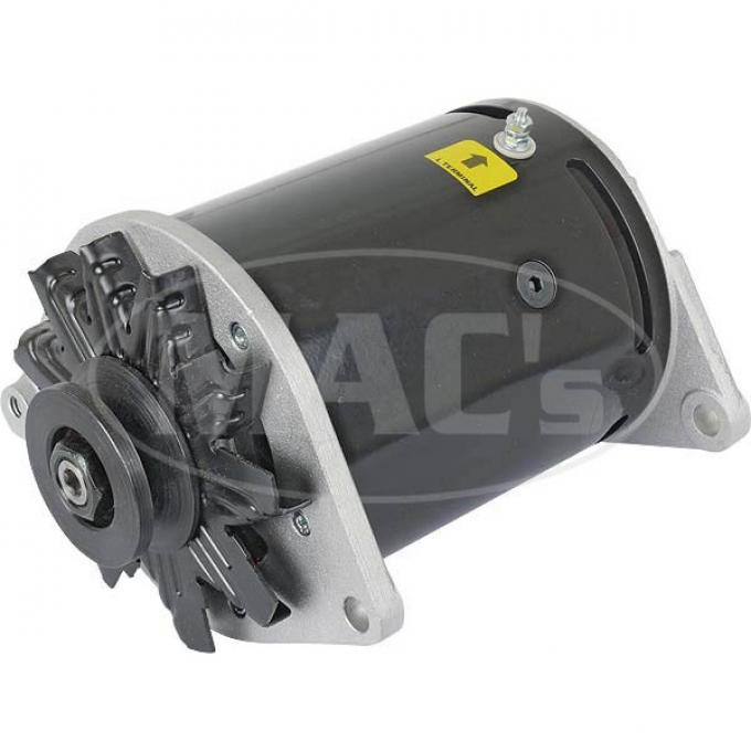 PowerGen - 12 Volt Negative Ground - 5/8 Pulley - Chrome Case - 2 Wire Type - Ford & Mercury Flathead V8