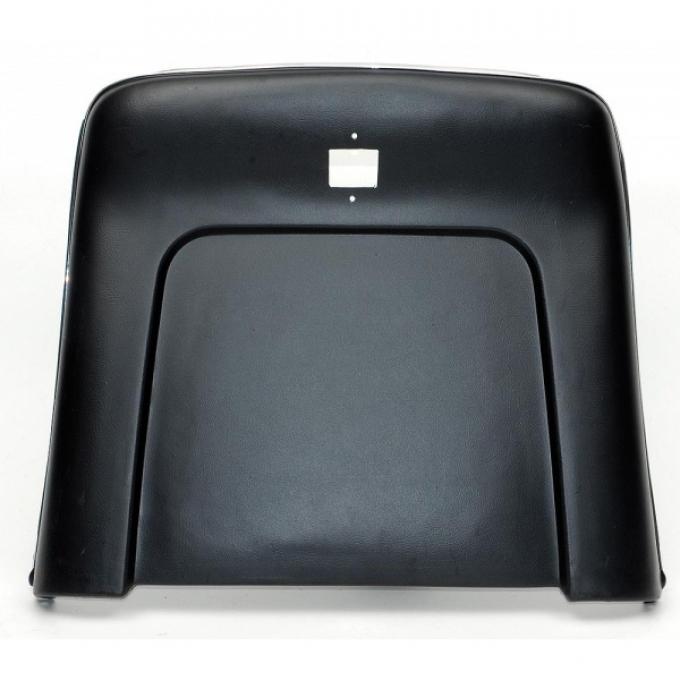 El Camino Bucket Seat Backs, Black, 1969-1972