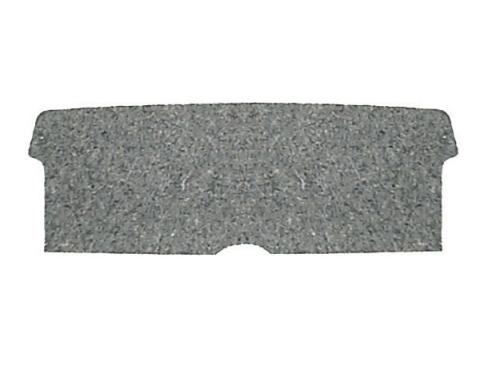 Camaro Rear Seat To Trunk Divider Hardboard, With Jute Backing, 1967-1969