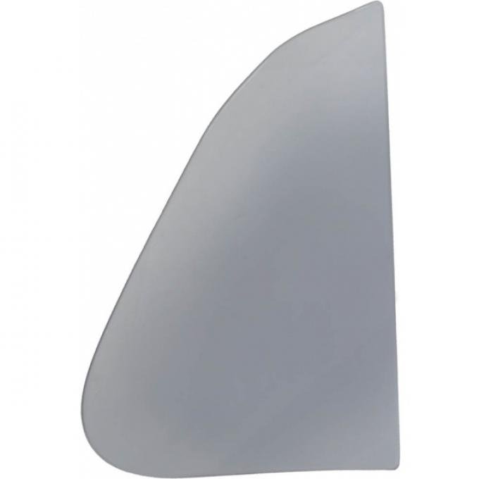 Vent glass - 49-52 Full-size Ford, Sedan Delivery - Light grey, light smoke