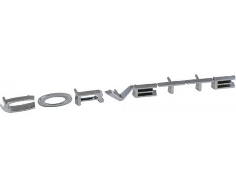 Trim Parts 1968-1973 Corvette Rear Bumper Letter Set 5023