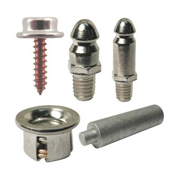 Ford Side Curtain Fastener Set - Ford Phaeton - 41 Pieces