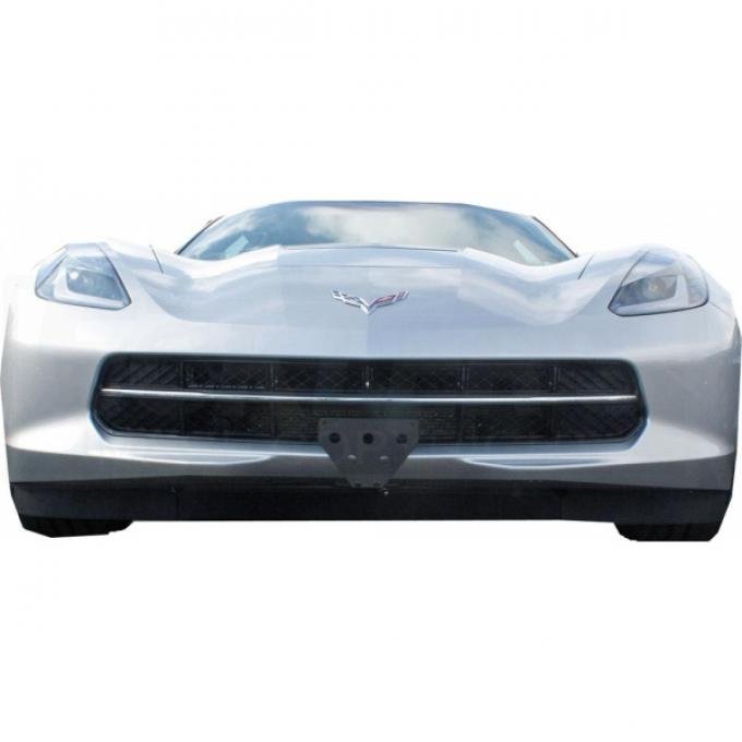 Corvette Sto N Sho Frame, Detachable, Front License Plate Holder/Bracket C7/Z06, 2014-2017