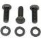 El Camino Air Conditioning Compressor Support Fasteners, Exhaust Manifold, Big Block, 1969