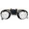 Mustang - New Vintage USA 69 Series Kit - 3 in 1 Style Gauges, Black Dial - 1971 - 1973