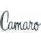 Camaro Metal Wall Sign, Fender Emblem, 1970-1974
