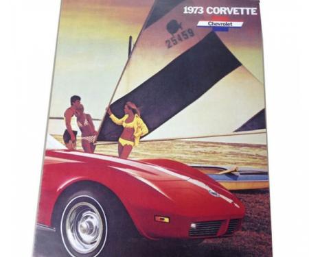 Corvette Standard & Optional Features Sales Brochure, 1973