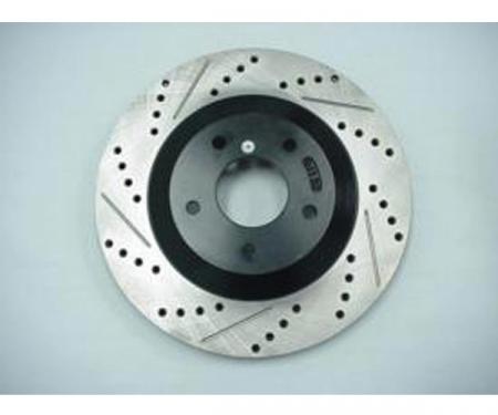 Stoptech Corvette Brake Rotor, Right, Rear, High Performance, 1988-1996