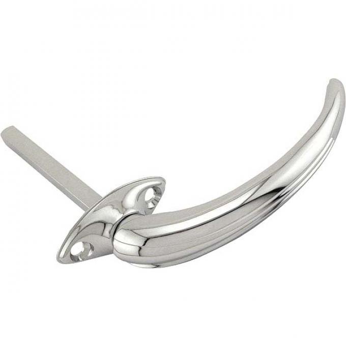 Outside Door Handle - Chrome - Curved Handle - Ford Pickup & Panel Truck